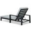 Chaise longue d'extérieur en métal Hoyt-460084295