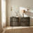 Trenea Queen Panel Bed & Two Nightstands Bedroom Set-466265455