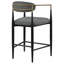 Chaise de comptoir rembourrée (ensemble de 2)-1603831103