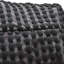 Pouf cylindrique River Water, couleur noire pour le confort intérieur-1138845368