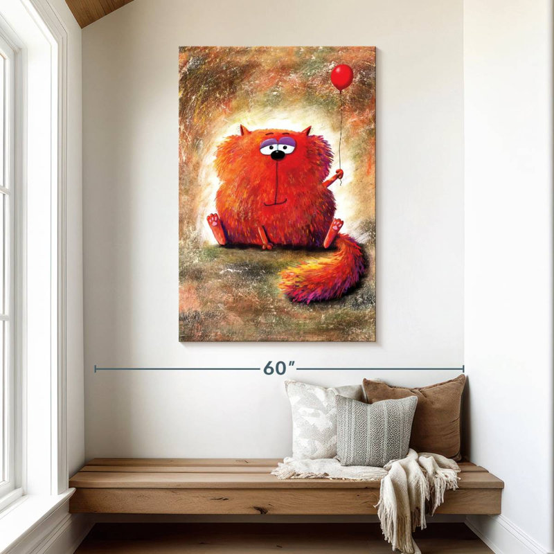 Fat Cat, 48" H x 32" W