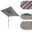 Parasol de marché rectangulaire 120 po x 78 po Dorelia-1064971986