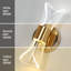 Aymee Dimmable LED Flush Mounted Wall Sconce