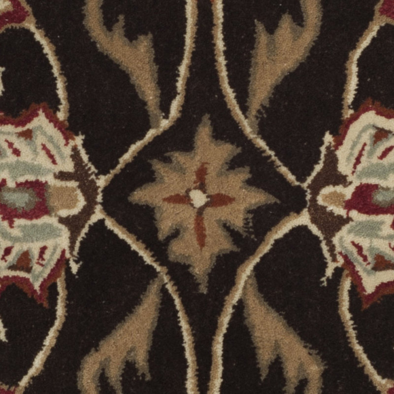 Arnault Total Performance Hand Hooked Performance Oriental Rug, Round 6'