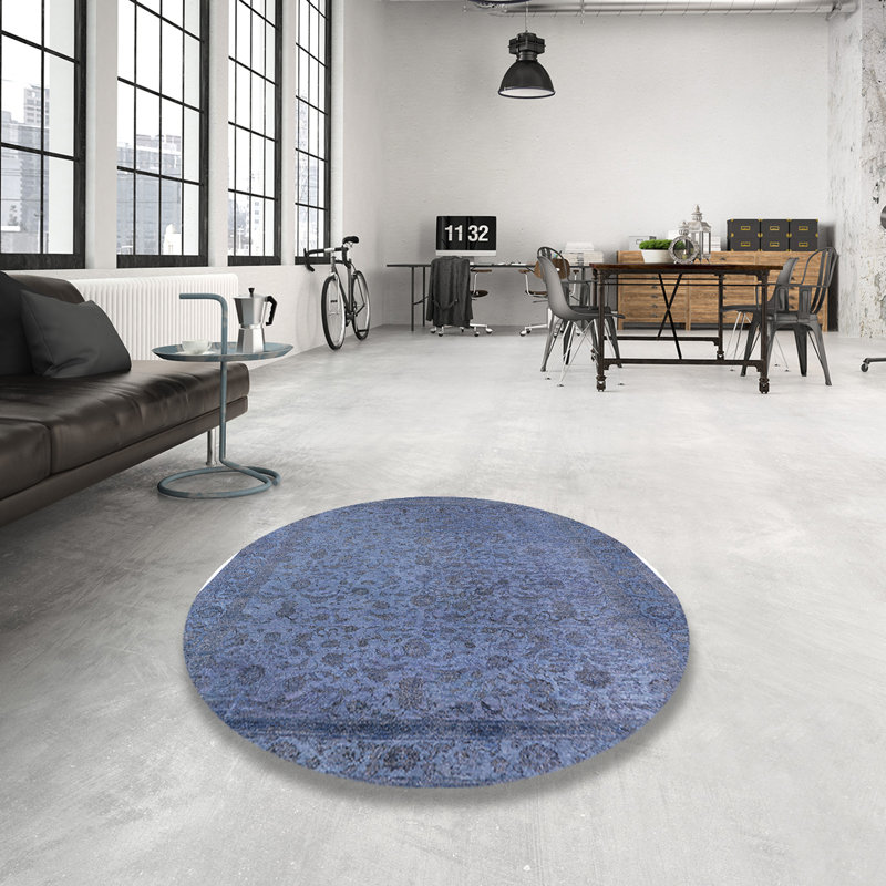 Grandfield Oriental Indoor Rug, Round 8'