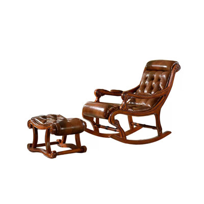 Solid Wood Rocking Chair