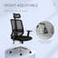 Chaise de travail ergonomique Adelson