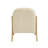 Solid Wood Frame Soft Fabric Modern Armchair, Nordic Style Accent Dining Chair Office Chair Comfort Seating for Living Room Bedroom Reading Nook Office-1757666331