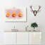 Oranges On Pink In Abstract - Wrapped Canvas Print-55308385