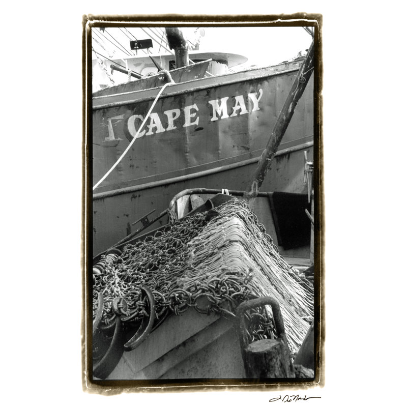Fishing Trawler - Cape May by Laura DeNardo - Wrapped Canvas Art Prints, 46cm H x 30cm W
