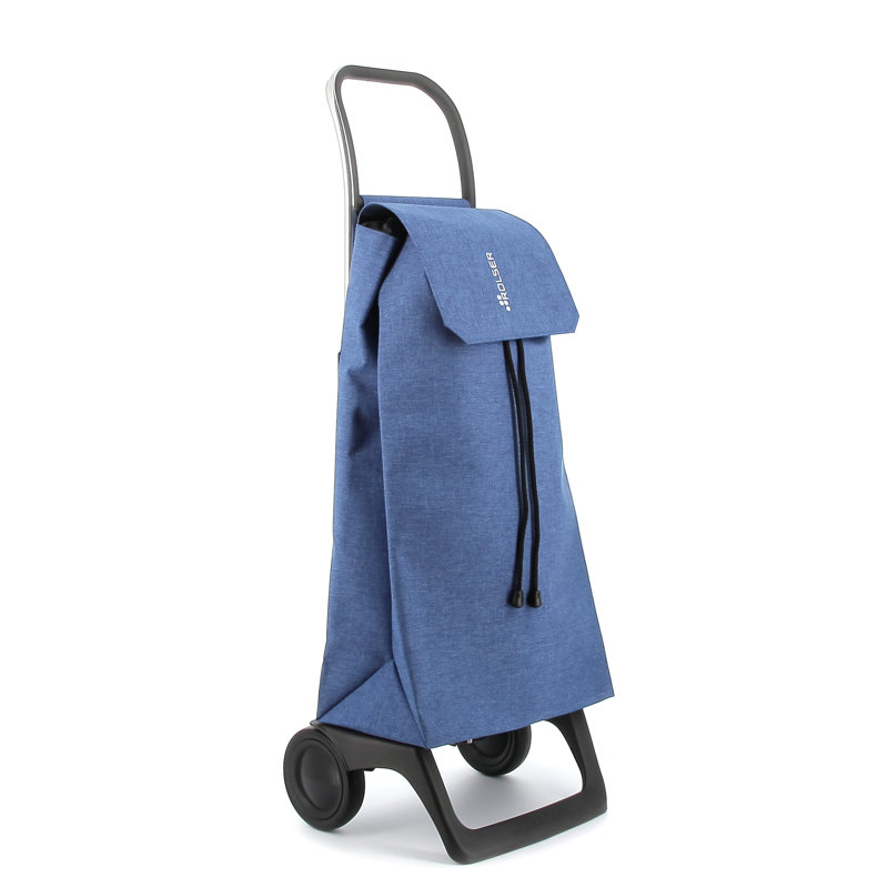 88 Lb. Capacity Shopping Trolley, Blue