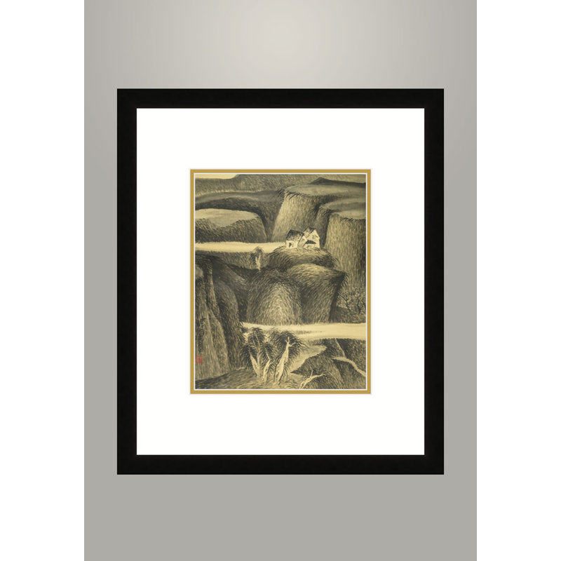 «Mountain Village 2» par Chen Xiaoping - impression d'un seul cadre