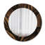 Huldar Glass Flat Wall Mirror