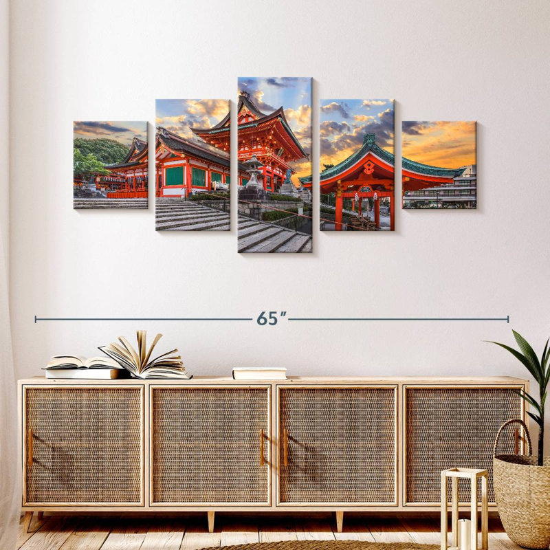 Sanctuaire Fushimi Inari, H 24 po x l 55 po