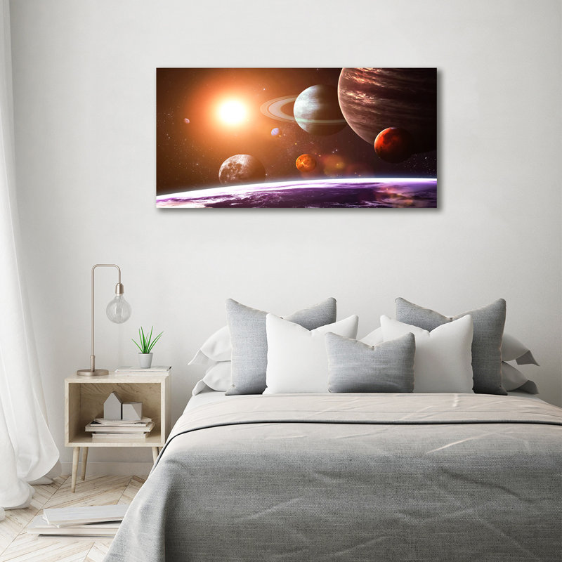 Solar System - Wrapped Canvas Print