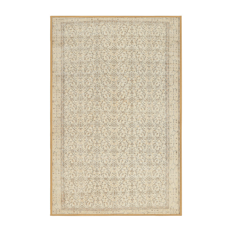 Tapis beige contemporain, Rectangle 8 pi x 10 pi
