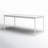 Cadedra Rectangular Concrete Outdoor Dining Table
