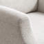 Boucle Fabric Accent Chair with Solid Wood Legs-219158290