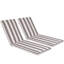 Ensemble de 2 coussins de chaise longue pour l'extérieur-887884040