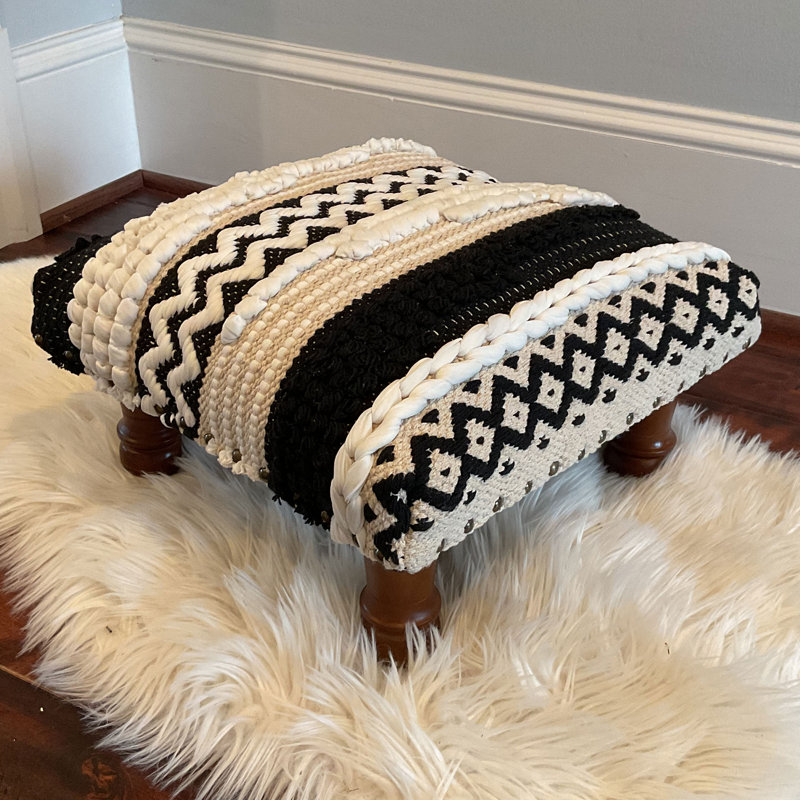 Solid Wood Accent Stool