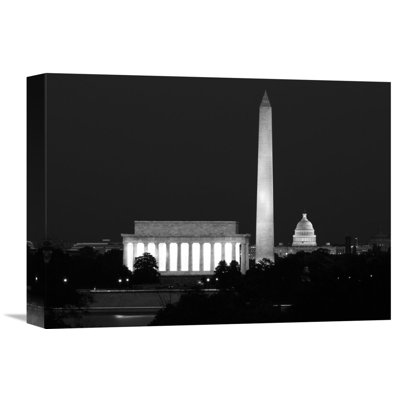 " Our Treasured Monuments At Night, Washington D.C. " by Carol Highsmith