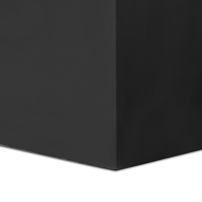 Koto Planter, 28" H x 28" W x 28" D, Black