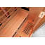 Metro Lane FAR Infrared Sauna with Remote Control in Hemlock