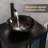 16.3" Stained Glass Bathroom Vessel Sink VS110BK