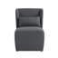 Chaise d'appoint Froid Gris anthracite-1926467397