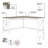 Katia L-Shaped Credenza Desk-2111330429