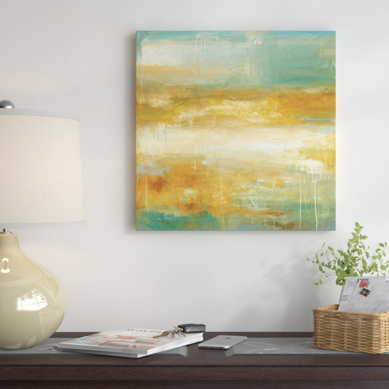 «Golden Poss Possibles» par Wani Pasion - Impression sur toile tendue avec châssis, H 48 po x l 48 po x P 1,5 po