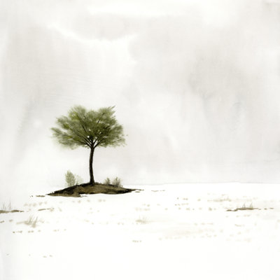 Early Snow I by Grace Popp - Wrapped Canvas Print