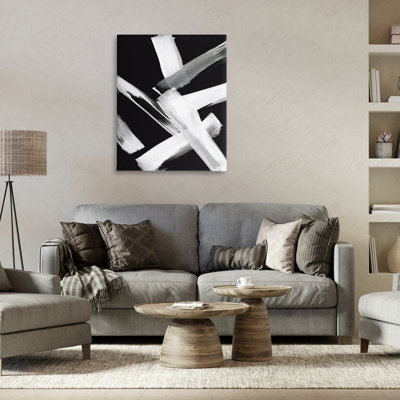 «Brushstrokes on Black» par Susan Jill