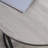 Round Nesting Tables Set Of 2, Stacking Coffee Table Set With Metal Frame For Living Room, Grey