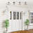 White Motion Sensor Dusk to Dawn Outdoor Wall Lantern with Adjustable Brightness-1677796082