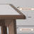 High-end Rock Plate Solid Wood Dining Table Sets 6 - Person Four Leg Dining Set-101945372