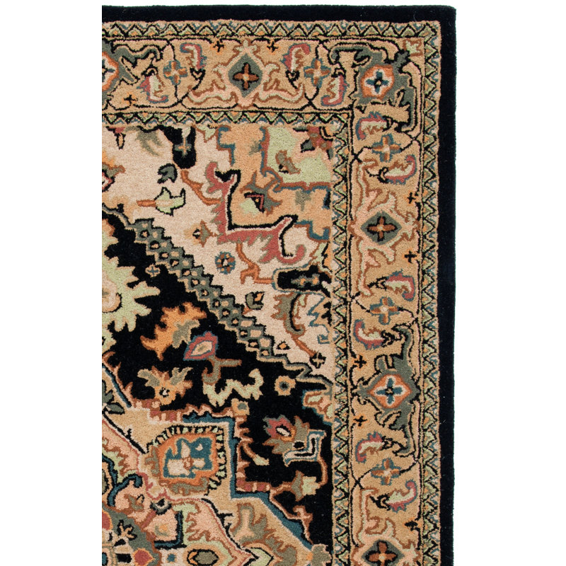 Coralena Hand Tufted Wool Oriental Rug, Rectangle 2' x 3'