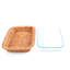 Rectangle Rattan Casserole Set