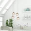 Luminaire suspendu sphère 4 lumières Heatherly-676353023