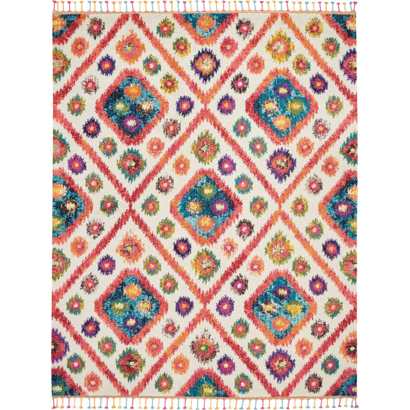 Avetis Moroccan Indoor Rug, Rectangle 8'10" x 12'