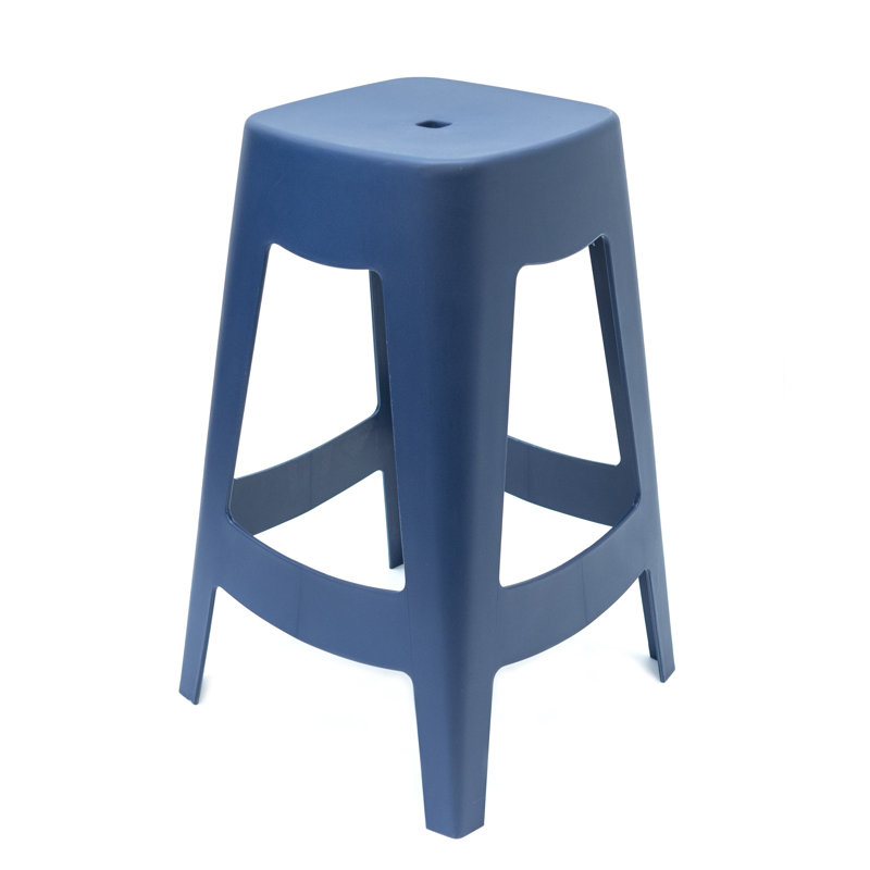 Tabouret de bar 27,8 po Pari, Bleu marine