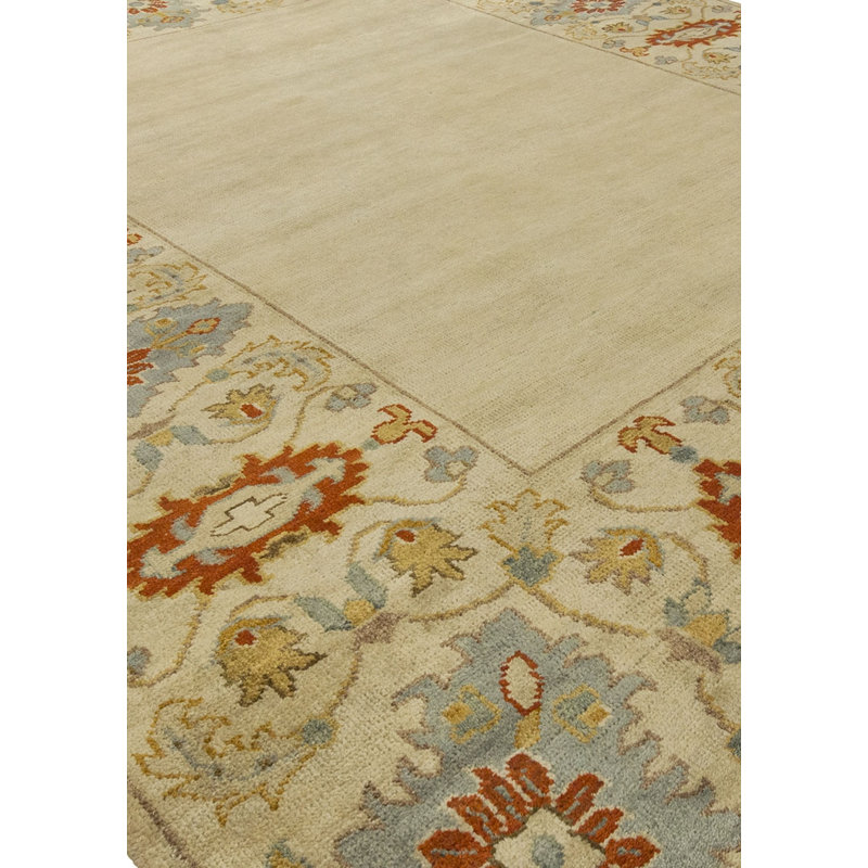 Dolton Wool Oriental Indoor Rug, Rectangle 3' x 5'