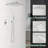Hoimpro 12 Inch Shower Head System With 2-In-1 Handheld Sprayer, High Pressure Rainfall Shower Head, Brass Faucet Valve Kit, - Includes Shower Arm, Hose And Holder-114406241