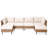 Gurshawn Wicker Sectional Seating Group with Cushions-375914684