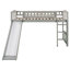 Lit mezzanine avec glissoire et échelle-1243065518