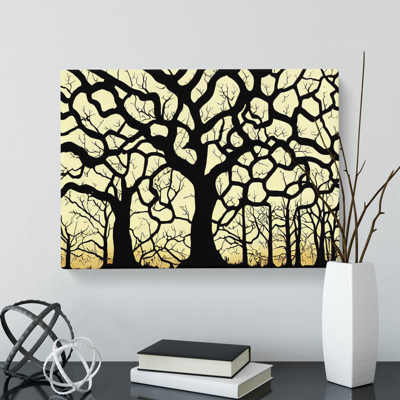 Sacred Oak Trees - Wrapped Canvas, 35cm H x 50cm W x 3cm D