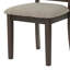 Chaise en tissu Dharamvir