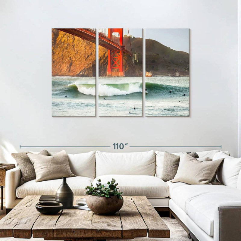 Surf Wave, 48" H x 74" W