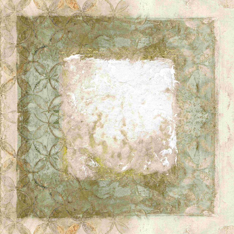 Earth Tone Printed - impression sur toile tendue, H 12 po x l 12 po
