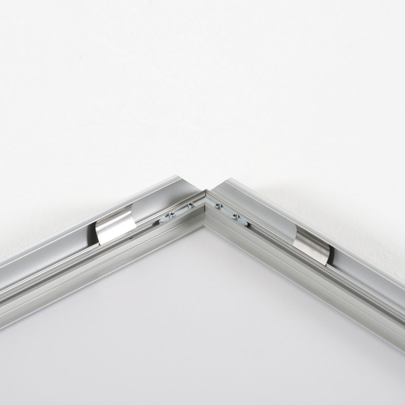 Buy Max Ledbox LED Light Aluminum Snap Poster Frame Wall Mounting Sign Holder With Anti Glare Cover, Silver, 18" x 24"